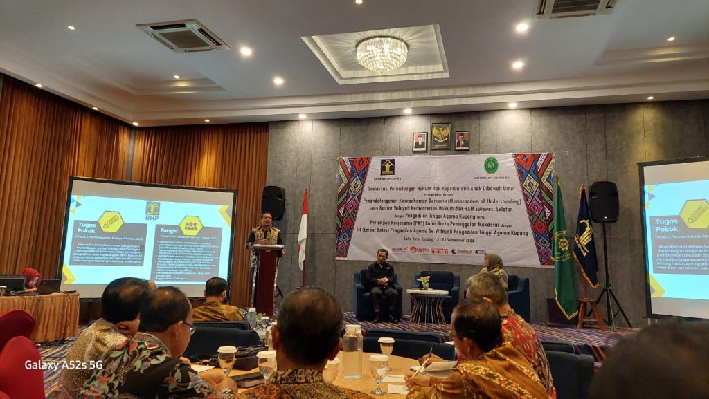 20230913 Sosialisasi di PTA Kupang dengan Balai Harta Peninggalan Makassar 01