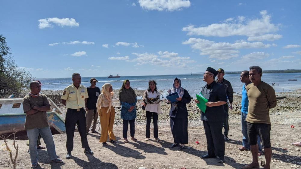 20240814 Pemeriksaan setempat di Pantai Karang 01