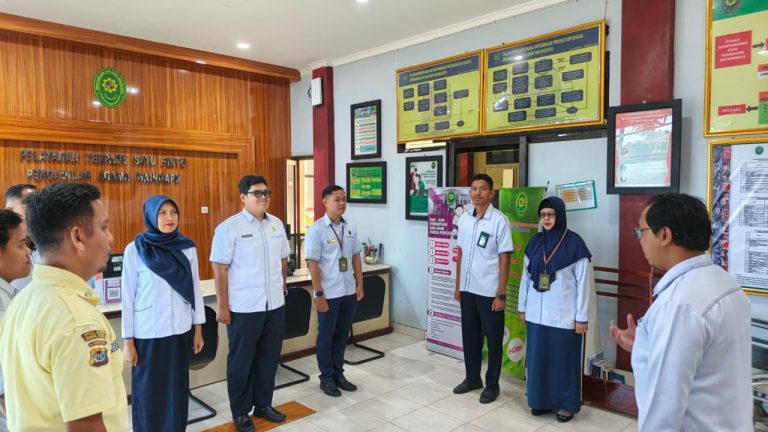 Awali Pelayanan, PA Waingapu Tekankan Budaya 5S dan Prosedur Keamanan di PTSP