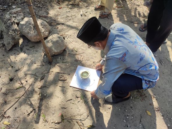 20220513   Pengukuran Arah Kiblat 02