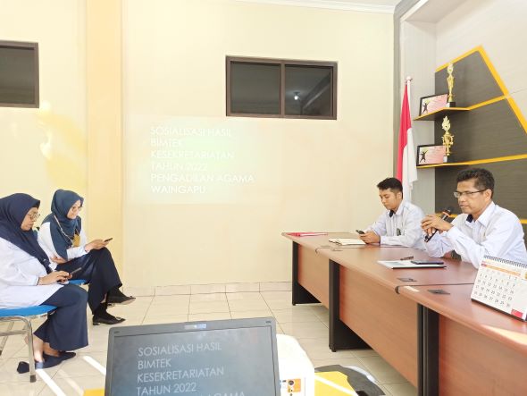 20220606   Sosialisasi Hasil Bimtek Kesekretariatan 2022 04